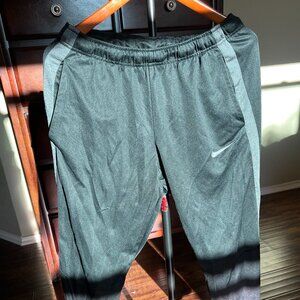 Nike Black/Gray Slim Fit Track Pants